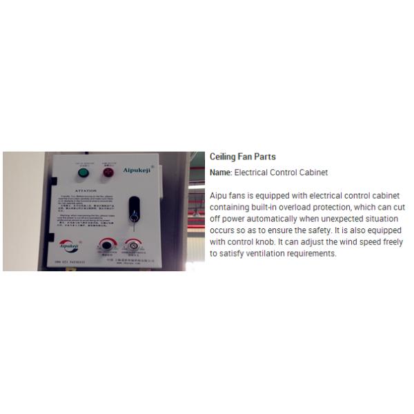 AWF52 Industrial Indoor Ceiling Fans , Modern Industrial Ceiling Fans For Warehouses