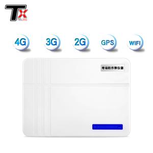 White Built In Antenna Desktop Mobile Phone Signal Jammer