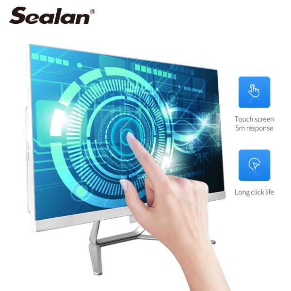 21.5 23.8 HD Touch Screen AIO PC ram 8g 16g ssd 256g 512g all in one Monoblock pc