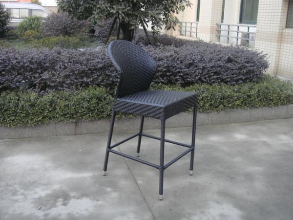 Quality Resin Wicker bar chair , Contemporary PE Rattan Bar Furniture for sale