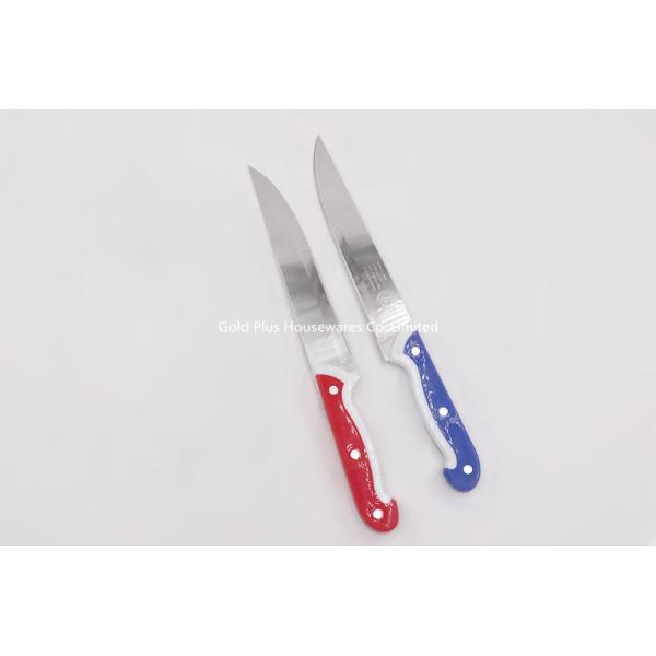 Food grade kitchen knife set paring knife with safe sharp blade butcher multi knife with comfortable handle