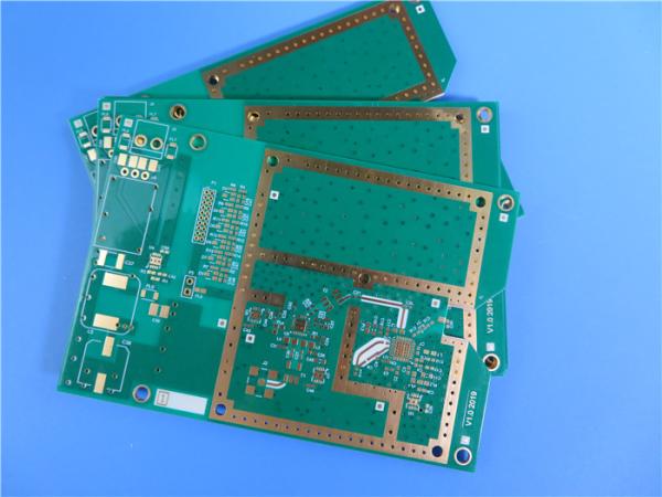 Quality 4 Layer Hybrid PCB Made On 20mil RO4350B and FR-4 for GPS Transceiver for sale