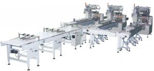 China Stainless Steel Automated Packaging Line Mooncake Bread Packaging Line on sale