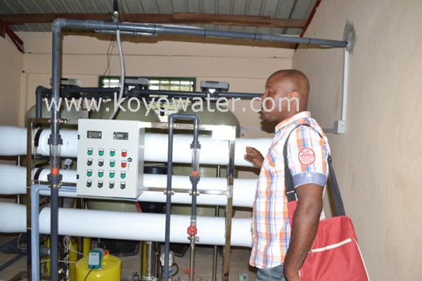 Quality 6000L/H Pure Water Treatment With Reverse Osmosis  System for sale
