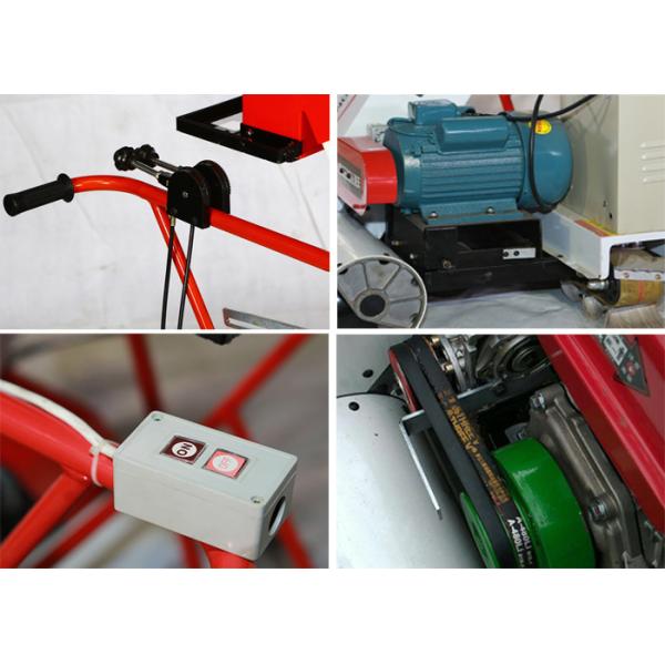 Orange 7500kg/H Grain Collecting And Bagging Machine Gasoline Powered