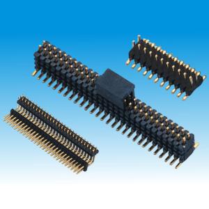 China 1.0mm Straight Single Row Header Connector For Print Circuit Board wholesale