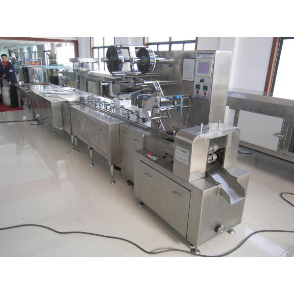 PLC Automatic Chocolate Packing Machine Candy Bar Packaging Machine 900bag/Min