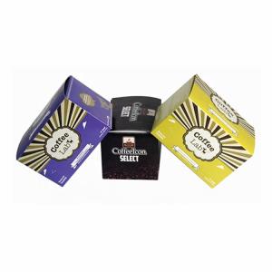 China High Classic Coffee Packing Cardboard Box Custom Print Glossy Film CMYK Flexible on sale