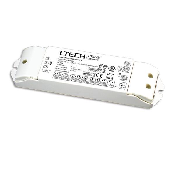 Dali Dimmable Driver 100-240V,150-900mA 25W Constant Current 0-10V Power Driver