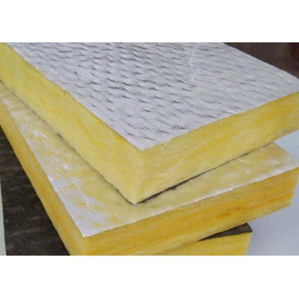 Practical Fireproof Glasswool Insulation Board , Nontoxic Glass Wool Heat Insulation