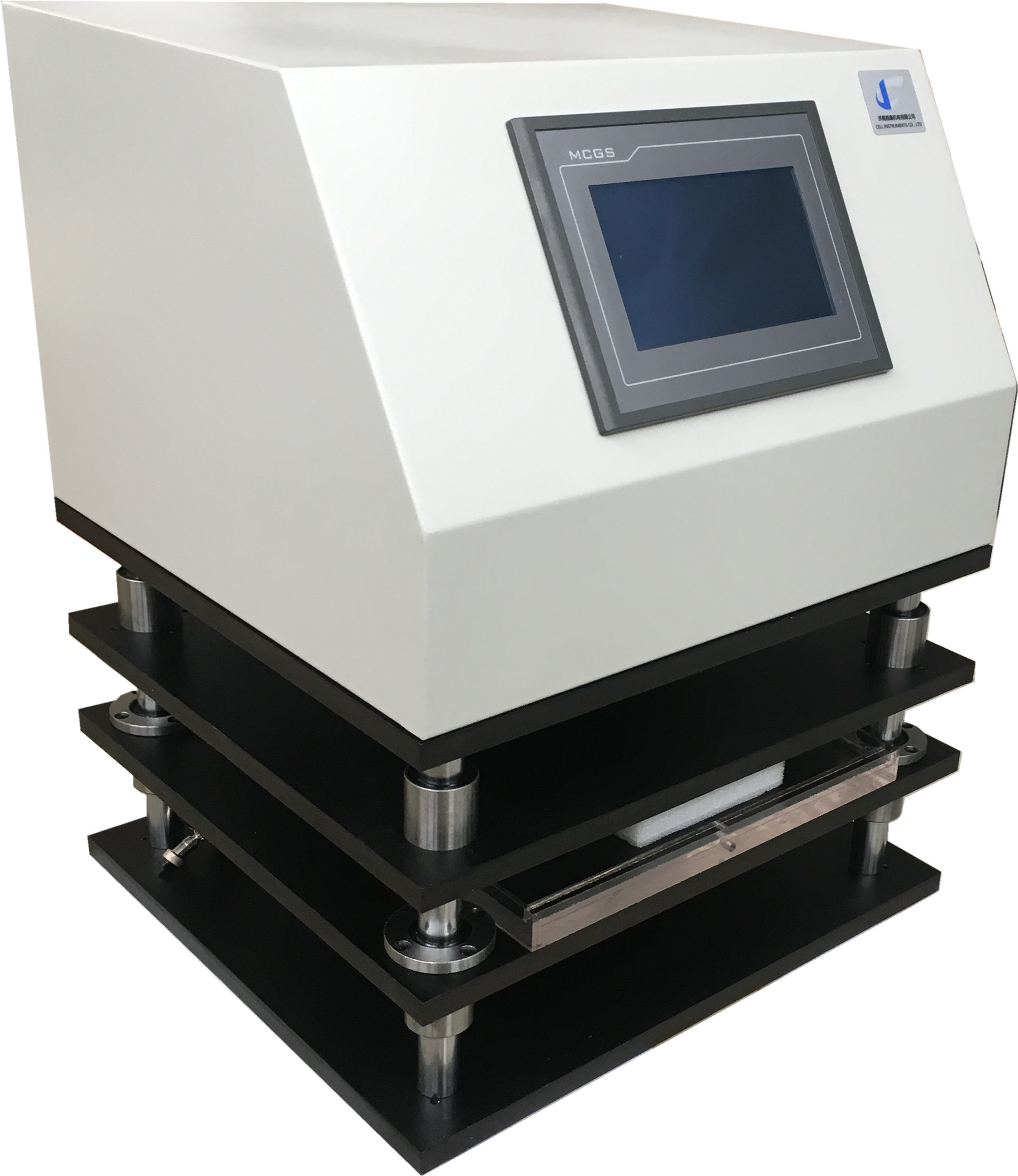 Package compressive force tester
