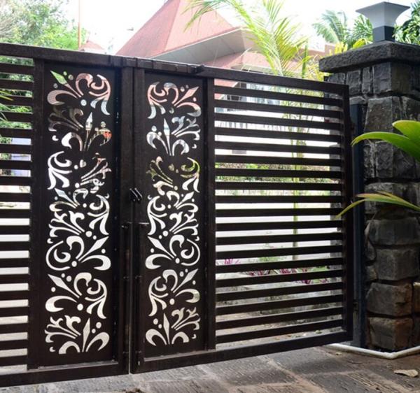 Quality Anodizing Aluminium Profile Gate Sliding Soundproof Double Gate Frame for sale