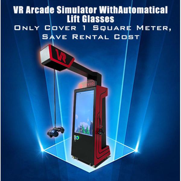 9D Self-helped Virtual Reality Arcade Simulator With 55 Inch Touch Screen