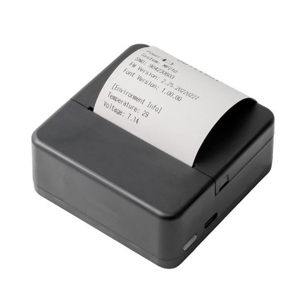 Built-in 2000mAh Lithium Battery Thermal Receipt Printer for Portable and