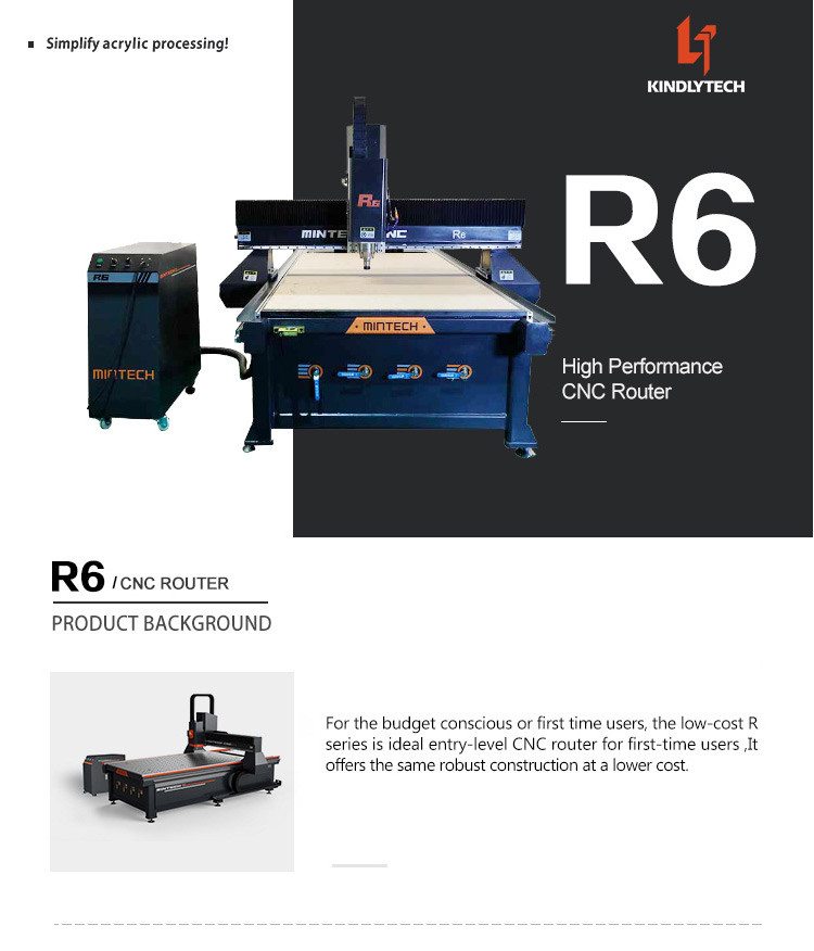 CE 1325 10m/Min CNC Wood Router Machine For Furniture Making