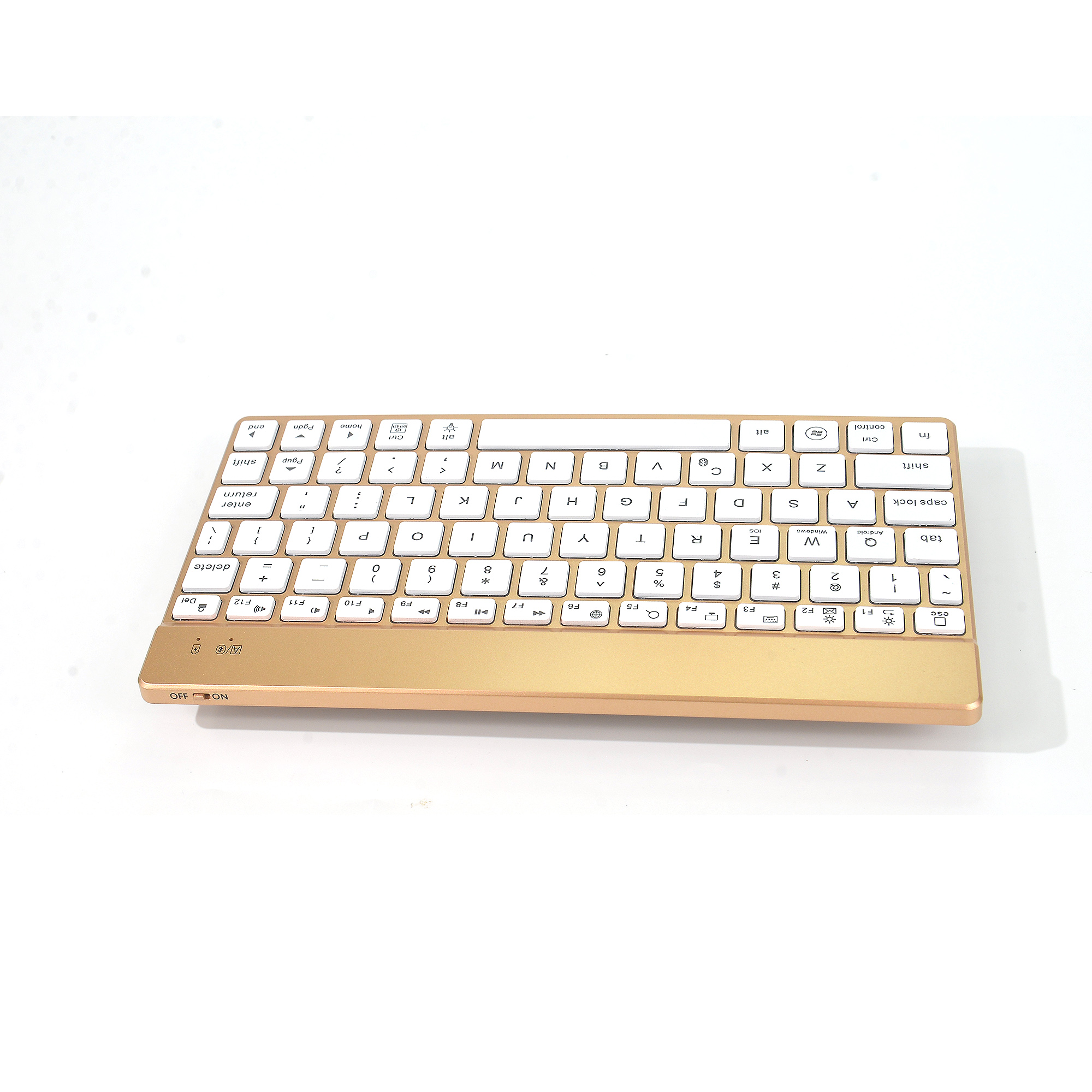 10 Meter Slim Wireless Bluetooth Keyboard , Mobile Bluetooth Keyboard For Ipad