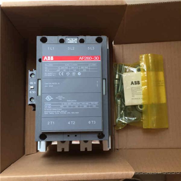AF260-30 3 Phase ABB Af Contactors , ABB A Series Contactor 100-250V AC/DC