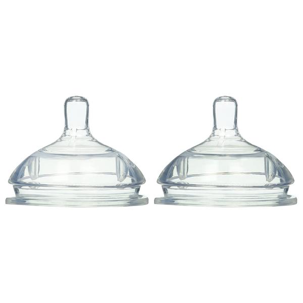 Orthodontic Silicone Baby Pacifier For 1 - 6 Month Old Silicone Material