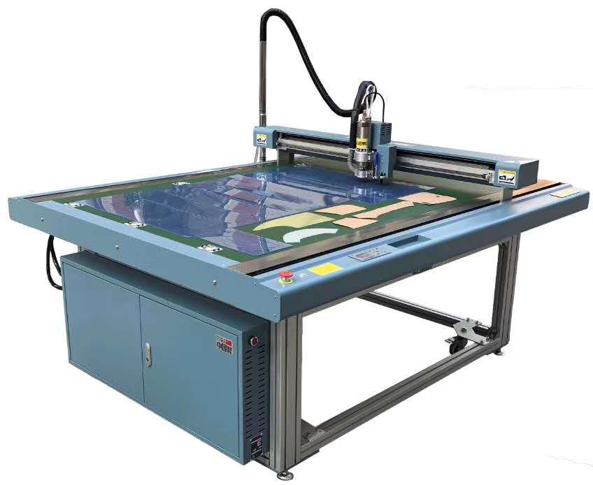 Design Auto Data Recovery System for Accurate Garment Cutting Blue Frame Silver Case