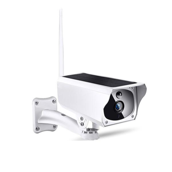 Quality Wireless Outdoor Solar Camera WiFi Rechargeable Battery Power IP Surveillance Home Cameras 1080P for sale