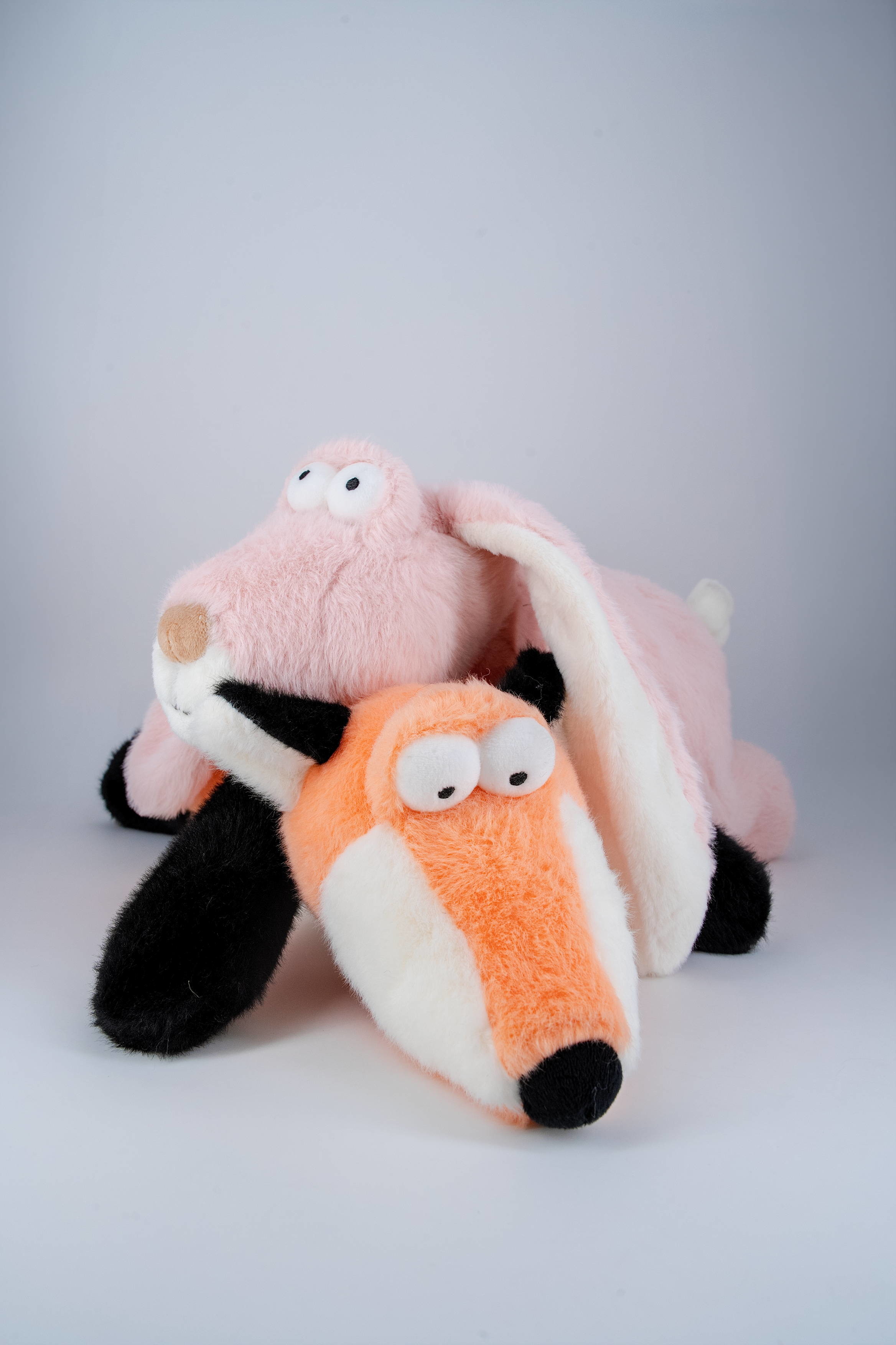 Custom Soft Fox Plush Toy, OEM Available, Low MOQ, Huggable Stuffed Animal