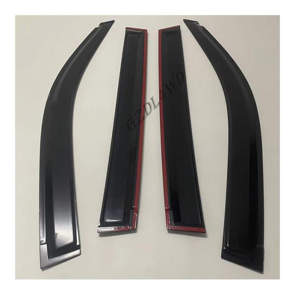 Durable Car Window Sun Visor For Land Cruiser LC200 Acrylic Plastic Window Rain Guard