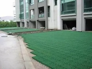 500*500*70MM High Compressive Strength HDPE Interlocking Gravel Grass Paving Grid