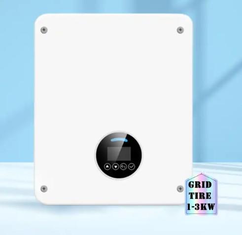 Quality OEM Grid Tie Solar Photovoltaic Pararel Solar Inverter On Grid Without Battery For Smart Home for sale