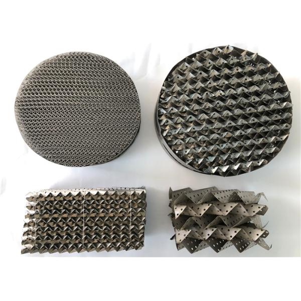 Wire Gauze Distillation Packing Round / Square High Filtering Efficiency