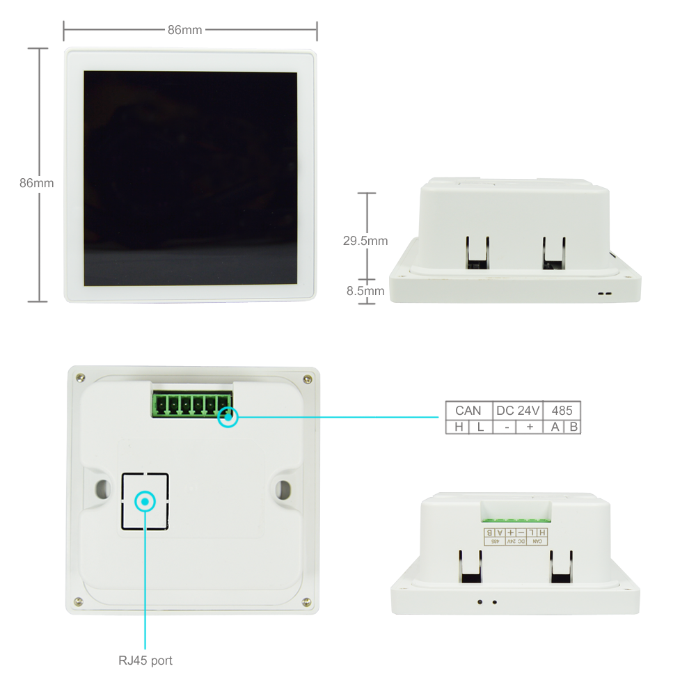 Elegant Appearance Wireless Remote Control Light Switch Easy To Use And Install