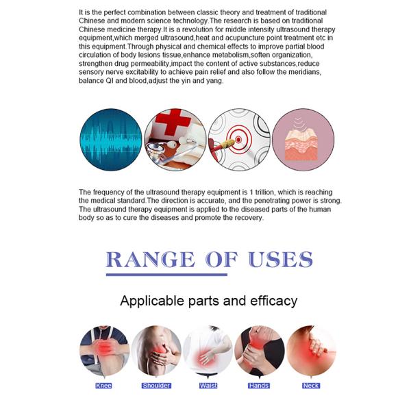 Compact Electric Deep Muscle Stimulator Machine Strong Penetrating Ability