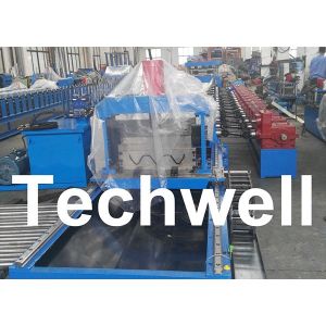China Crash Barrier Guardrail Roll Forming Machine With Touch Screen on sale