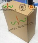 Folding Custom Printed Corrugated Boxes , Corrugated Cardboard Shipping Boxes