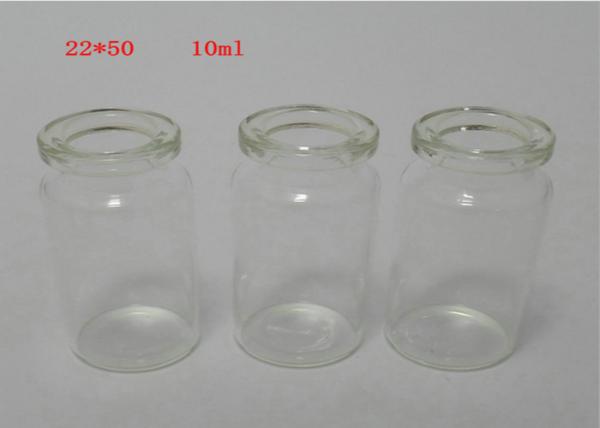 Quality Clear 10ml Vial Glass Bottle Rubber Stopper Sealing For vial Injection for sale