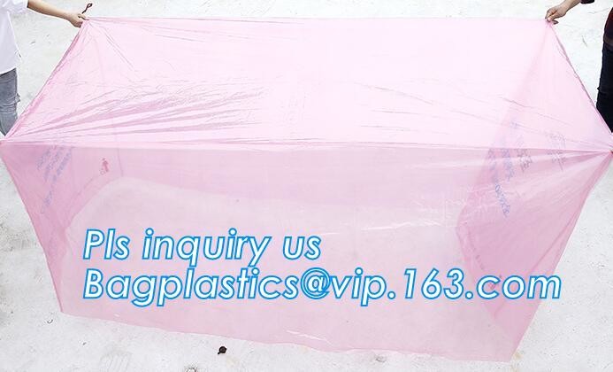 Customized Square Bottom or Side Guesst Plastic Protective Pallet Covers, 4 Mil Dust proof Clear Pallet Covers, BAGPLAST