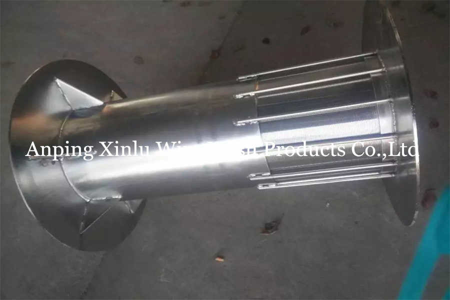 Wedge Wire Wrapped Screen Cone Drum Johnson Wire Filter Basket Rotary Drum Screen