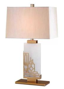 Hotel Luxury Fabric Desk Lamp Home Decorative Night Light Bedside Table Lamp