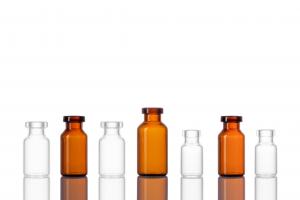 1ml clear amber neutral borosilicate tubular glass vial