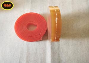 China 90*5 65 A Red Color Screen Printing Squeegees Roll For Printing Material wholesale
