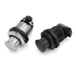 Buried Rotary Push Button Latch Impact Resistant RV Push Button Cabinet Latch