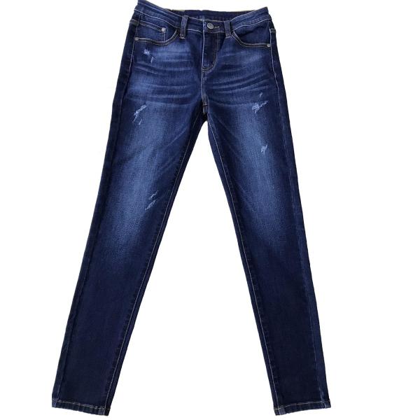 Warp Slub Cotton Polyester Denim Fabric
