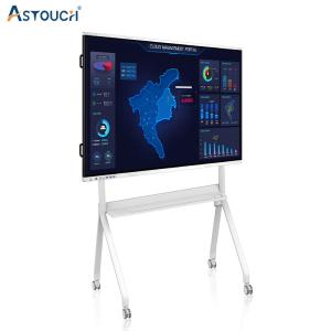 65 Interactive Flat Panel Android 12.0 with 16Wx2 Speakers and Max. Resolution 3840*2160