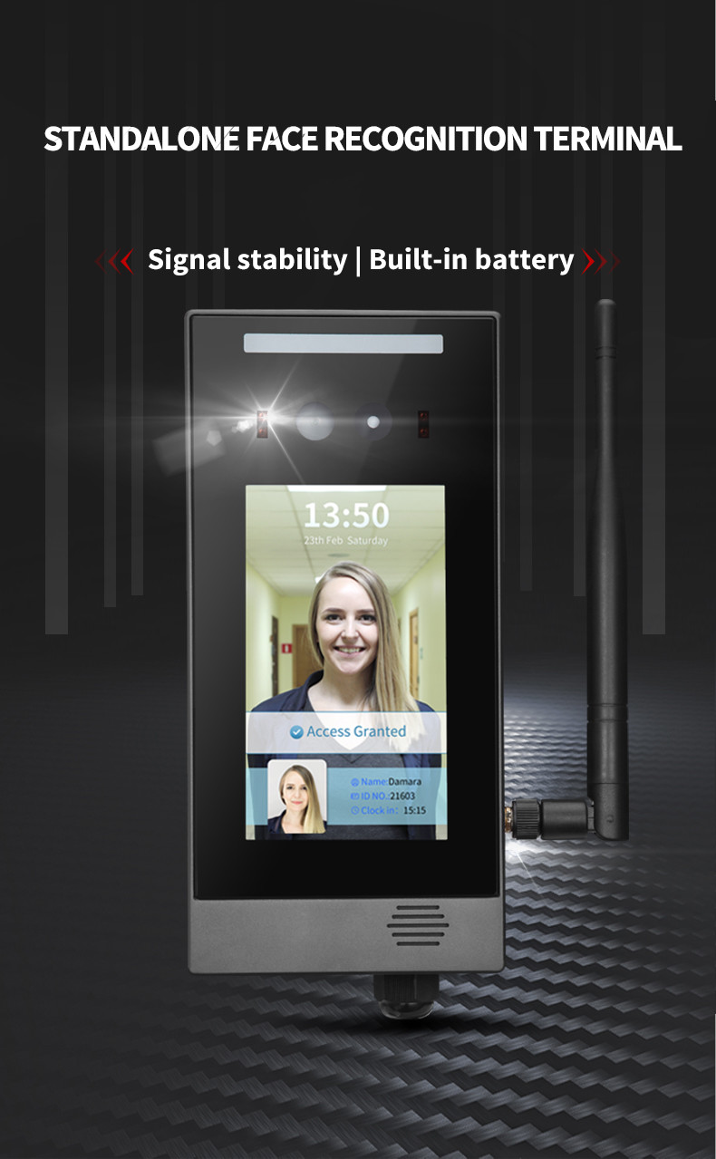 RTSP HTTP Facial Recognition Access Control Time Attendance Machine
