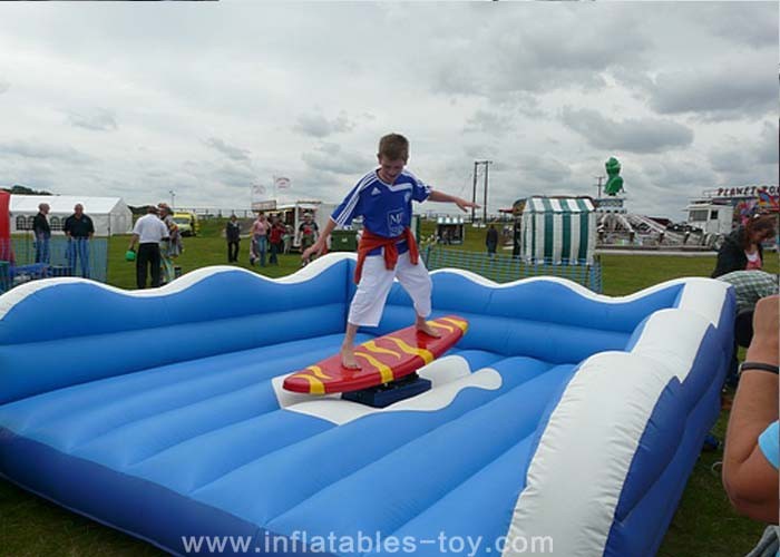 Womderful Inflatable Surf Machine , Mechanical Surfing Game For Kids / Adult