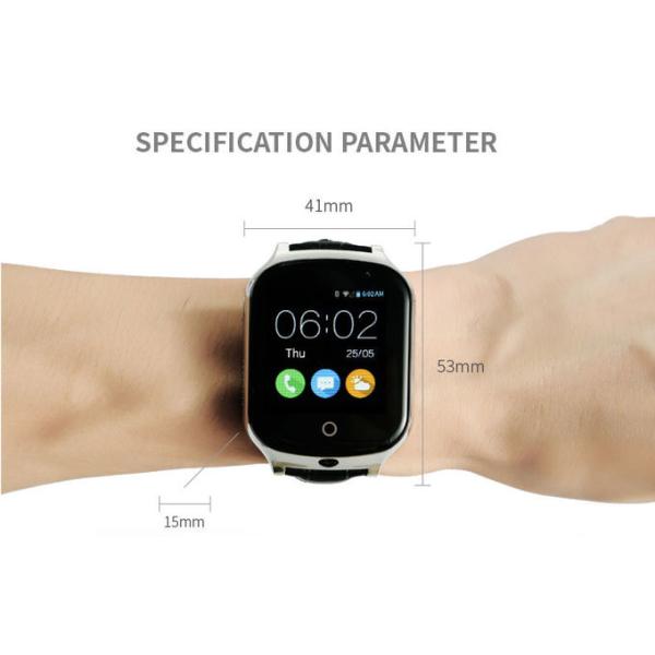 600mAh Portable WCDMA GSM Children'S Gps Phone Watch 1.54'' SCREEN