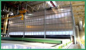 China Processing Volume 60000 M3 / H Acid Fume Extraction System For Hot Dip Galvanized Line wholesale