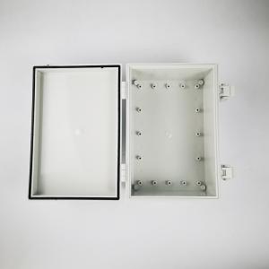 China Transparent Lid 250x170x10mm Hinged Plastic Enclosures wholesale
