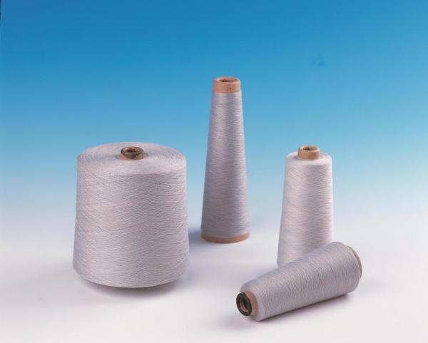 Quality Ne 32s/2 Conductive Blended Metallic Spun Yarn for sale