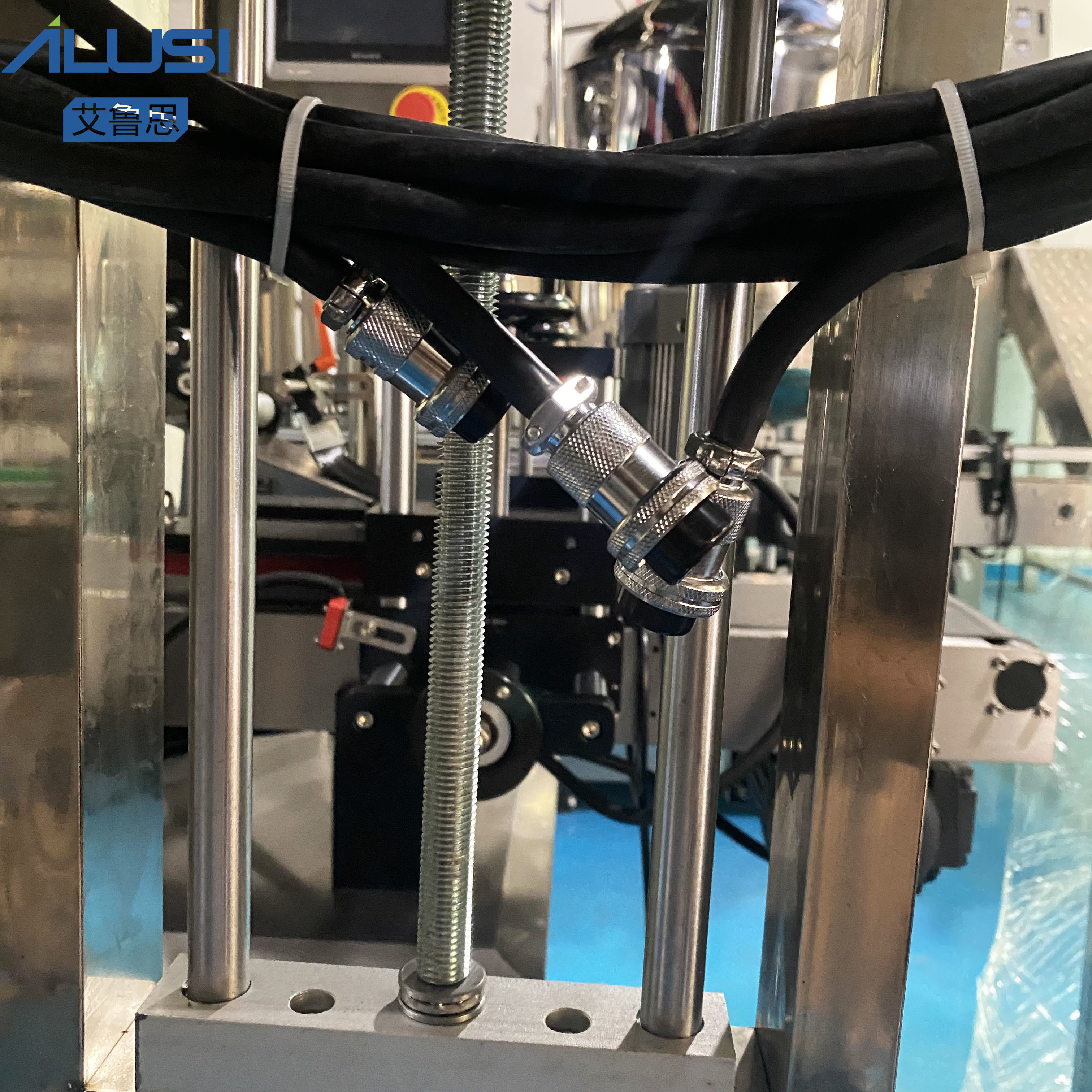 Snack Plastic Bottle Cap Aluminum Foil Sealing Machine Automatic Continuous Electromagnetic Induction