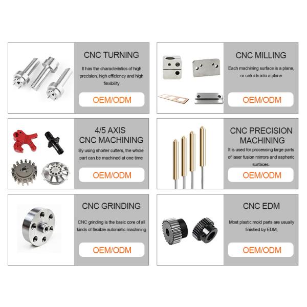 Customized Precision CNC Milling Parts Peek Plastic Brass CNC Machining Aluminum Parts